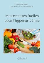 Mes recettes faciles pour l'hyperuricémie.