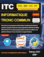 ITC Informatique Tronc Commun MPSI - Cours Programme 2022