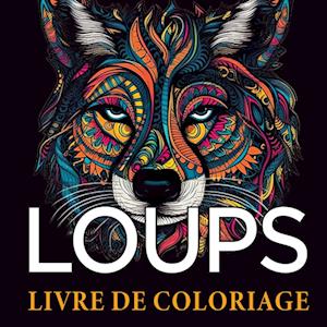 Loups Livre de coloriage