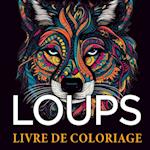 Loups Livre de coloriage