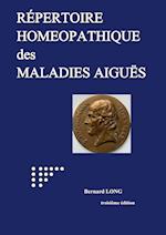 Répertoire homéopathique des maladies aiguës