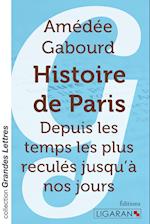 Histoire de Paris (grands caractères)