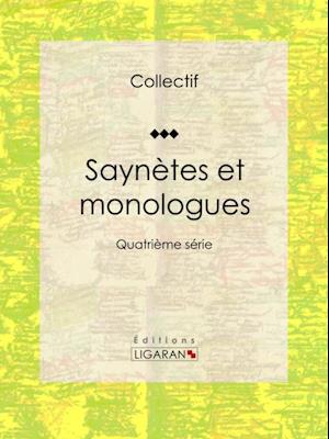 Saynètes et monologues