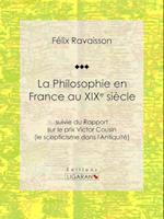 La Philosophie en France au XIXe siècle