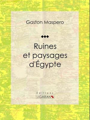 Ruines et paysages d''Égypte