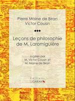 Lecons de philosophie de M. Laromiguiere