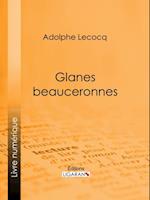 Glanes beauceronnes