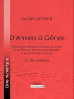 D''Anvers à Gênes