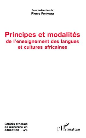 Principes et modalités de l'enseignement des langues et cultures africaines