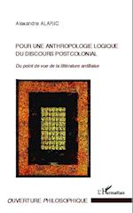 Pour une anthropologie logique du discours postcolonial