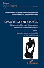 Droit et service public