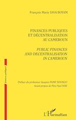 Finances publiques et décentralisation au Cameroun