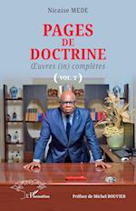 Pages de doctrine