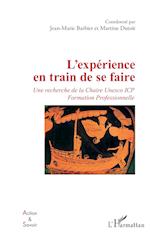 L¿expérience en train de se faire