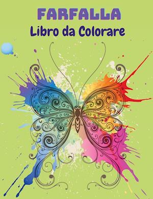 Farfalla Libro da Colorare