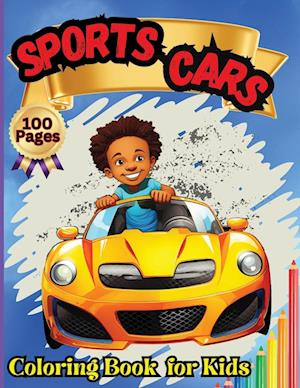 Sports Cars Coloring Book for Kids