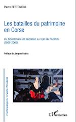 Les batailles du patrimoine en Corse