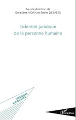 L'identité juridique de la personne humaine