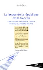 La langue de la république est le français