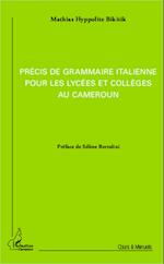 Précis de grammaire italienne pour les lycées et collèges au Cameroun