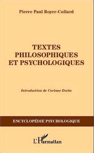 Textes philosophiques et psychologiques