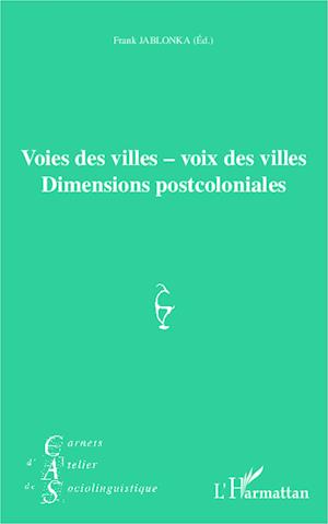 Voies des villes - voix des villes