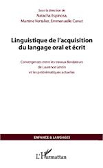 Linguistique de l'acquisition du langage oral et écrit