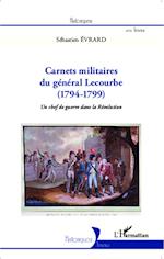 Carnets militaires du général Lecourbe (1794-1799)