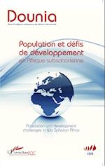 Population et défis de développement en Afrique subsaharienne