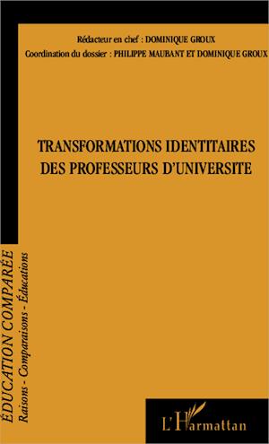 Transformations identitaires des professeurs d'université