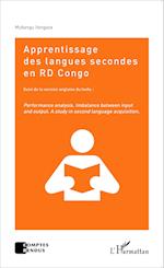 Apprentissage des langues secondes en RD Congo  suivi de la version anglaise du texte