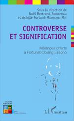 Controverse et signification