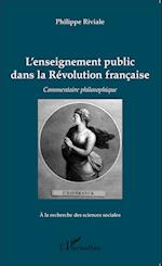 L'enseignement public dans la Révolution française