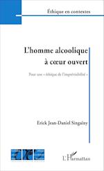 L'homme alcoolique à coeur ouvert