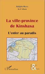 La ville-province de Kinshasa (fascicule broché)