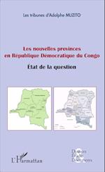 Les nouvelles provinces en République Démocratique du Congo