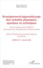 Enseignement / apprentissage des activités physiques, sportives et artistiques