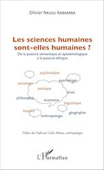 Les sciences humaines sont-elles humaines ?