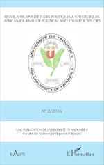 Revu africaine n°2 / 2016 d'études politiques & stratégiques