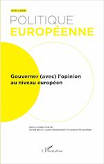 Gouverner (avec) l'opinion au niveau européen