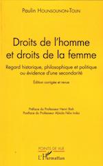 Droits de l'homme et droit de la femme