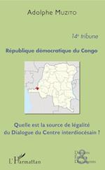 République démocratique du Congo 14e tribune