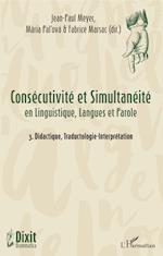 Consécutivité et Simultanéité