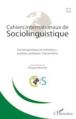 Cahiers Internationaux de sociolinguistique n°13