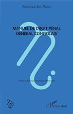 Manuel de droit pénal général congolais