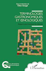 Terminologies gastronomiques et ¿nologiques