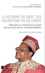 La réforme du droit des obligations en RD Congo