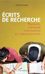 Ecrits de recherche