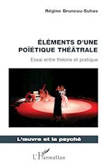 Éléments d'une poïétique théâtrale