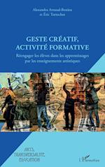 Geste créatif, activité formative